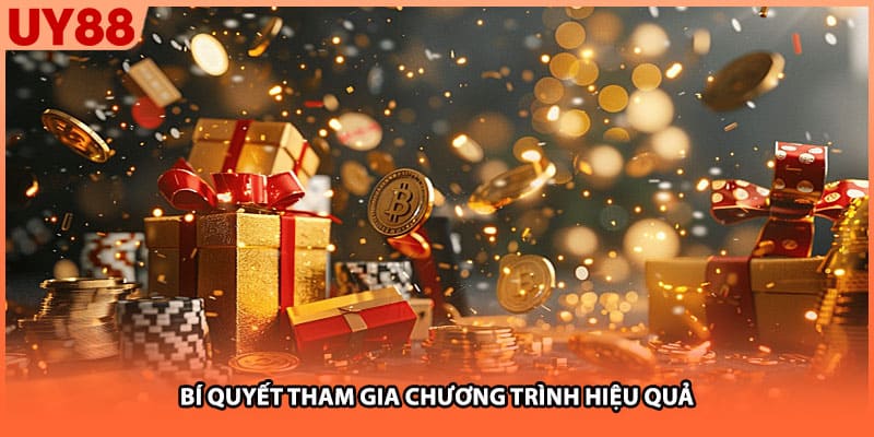 Bí quyết tham gia chương trình hiệu quả