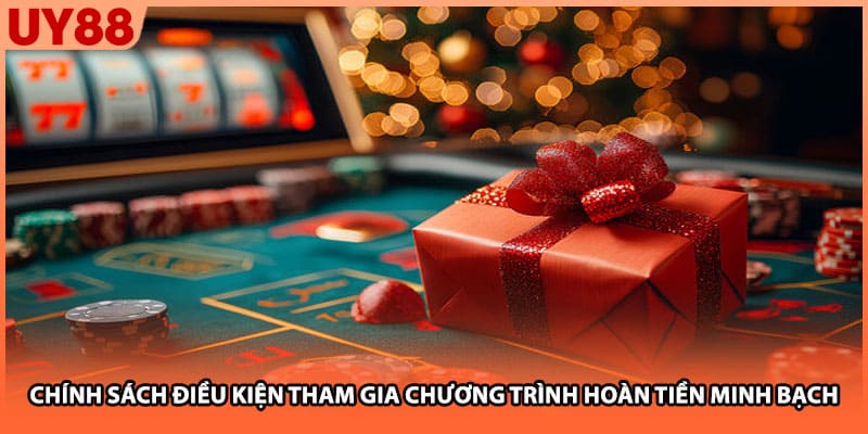 Chính sách điều kiện tham gia chương trình hoàn tiền minh bạch