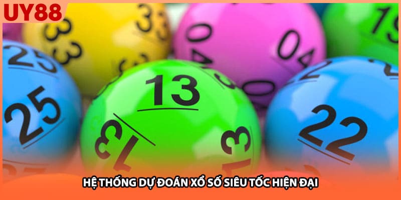 Hệ thống dự đoán xổ số siêu tốc hiện đại